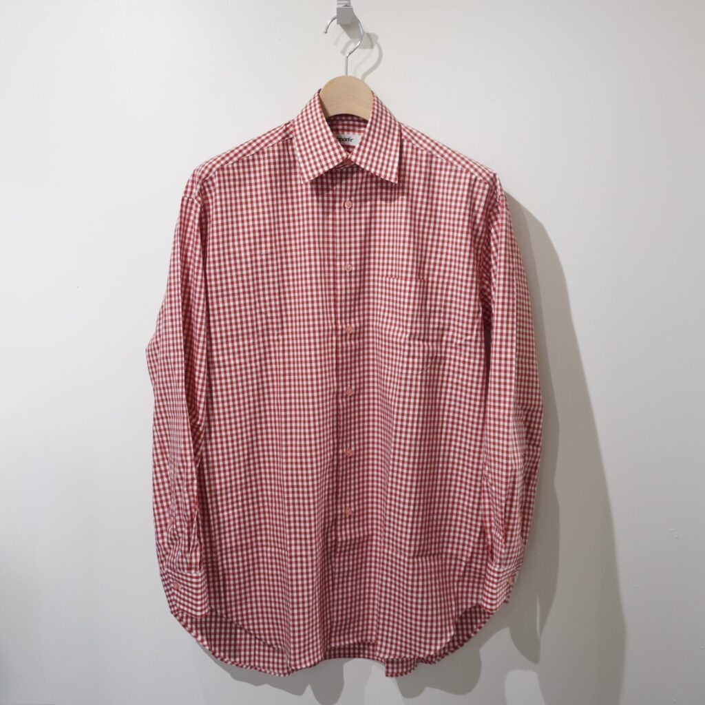 DSC00266 apartir Order shirt “The red gingham”