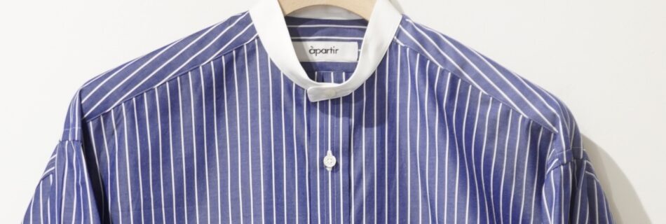 都市とヴィンテージが交差する——apartirのシャンブレー・クレリックシャツ