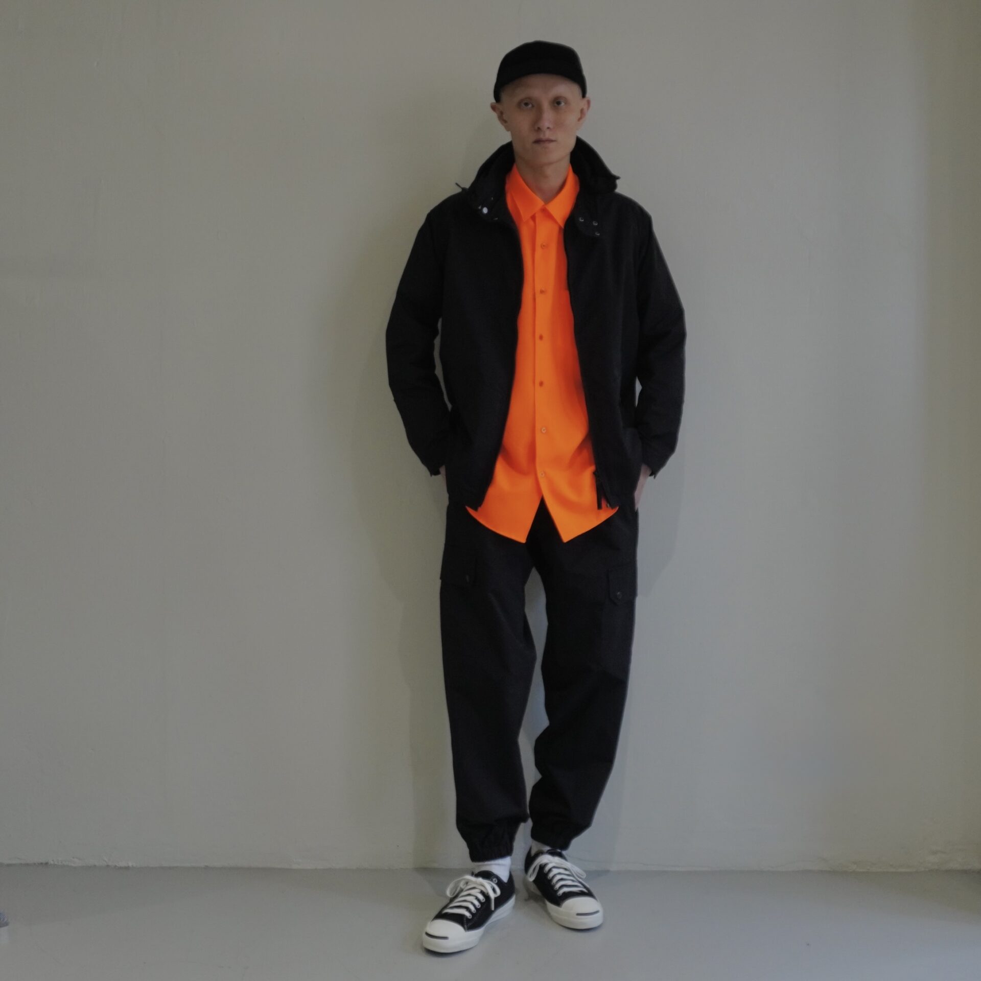 “Urban Minimalism with a Neon Pulse”