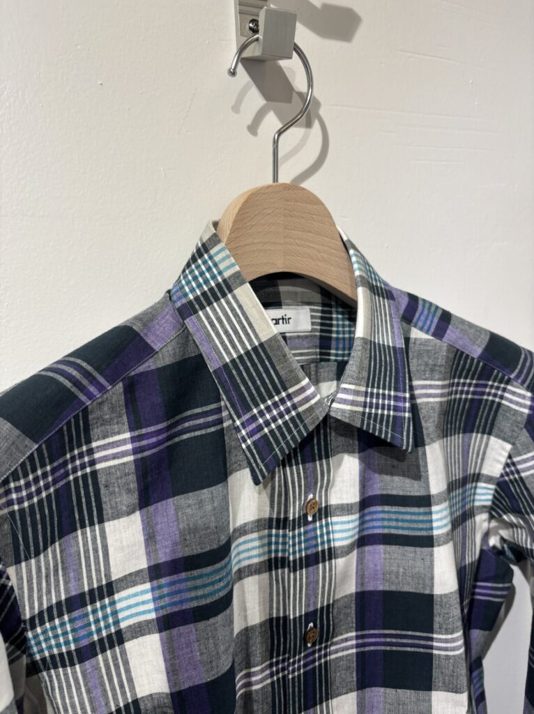 IMG_4924 apartir Order Shirt “Indian Madras Check”