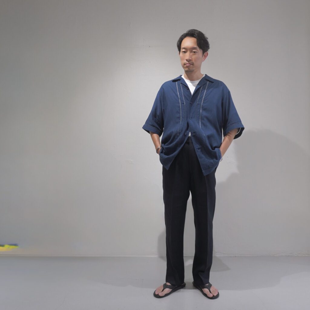 DSC02553 夏の上質を纏う——360gのリネンが叶える、優雅なトラウザーズ。